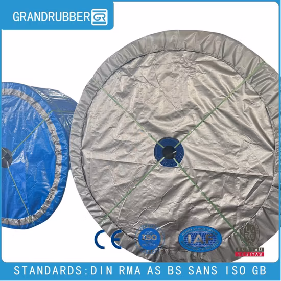 10MPa-24MPa Ep100-Ep400 Fabric Polyester Rubber Conveyor Belt